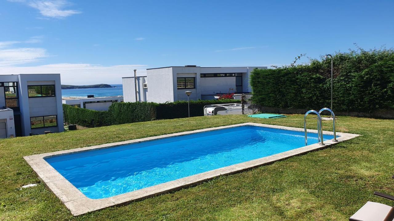 Modern 4 Double Bedroom Villa With Pool / Garden Valdoviño Exterior foto